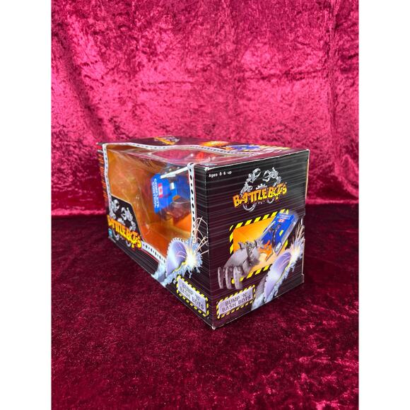 Vintage Battle Bots Bump N Bash Bots Red Scorpion & Complete Control Hasbro 2001 - Picture 6 of 10